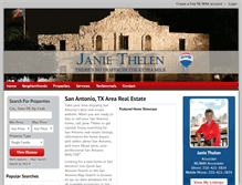 Tablet Screenshot of janiethelen.com